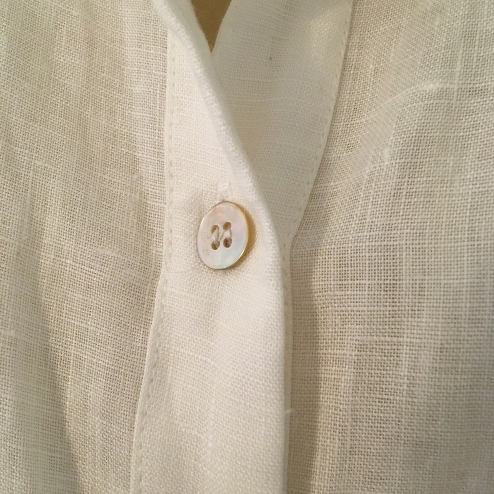 Linen Button-up Dress π - Picture 10 of 16